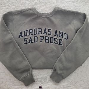 NEW Taylor Swift Merch Auroras and Sad Prose Sweatshirt